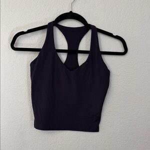 Oner Active Dark purple Crop Top